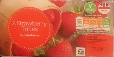 2 Strawberry Trifles
