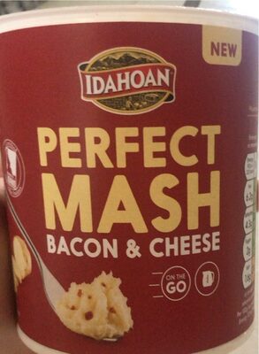 perfect mash bacon and cheese