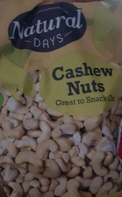 Natural days cashew nuts