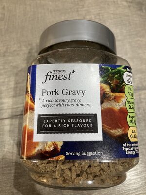TESCO finest Pork Gravy Per 50m Energy 67kJ 16kcal